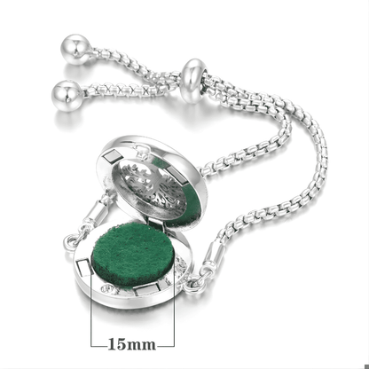 Aromatherapy Scenty Bracelet + 10 free Scent Pads