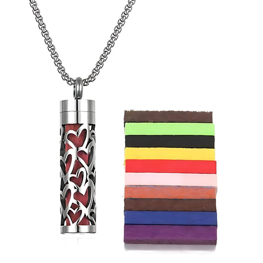 Aromatherapy Scenty Necklace + 10 free Scent Pads
