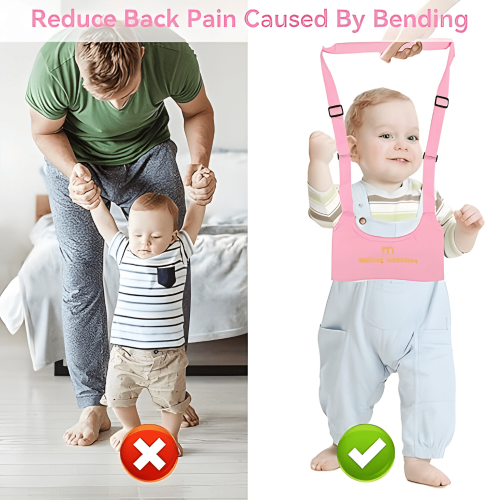 Baby Walking Harness – Helps Babies Walk Safely Without Back Strain