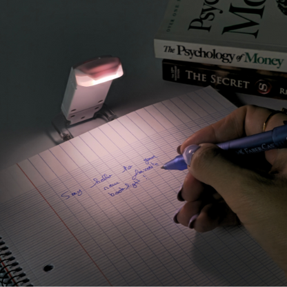 LED Book Reading Light – Your Perfect Bedtime Companion!