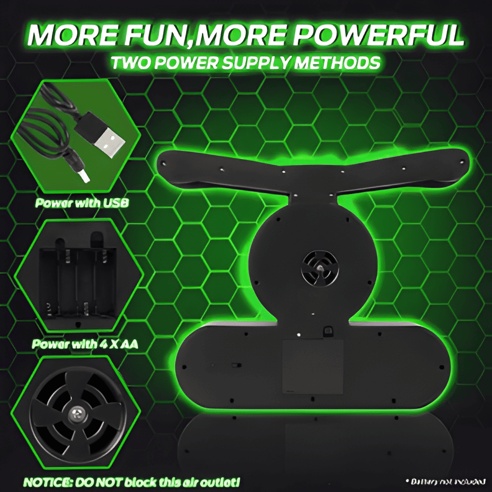 Glow-in-the-Dark Floating Target Shooting Game for Kids