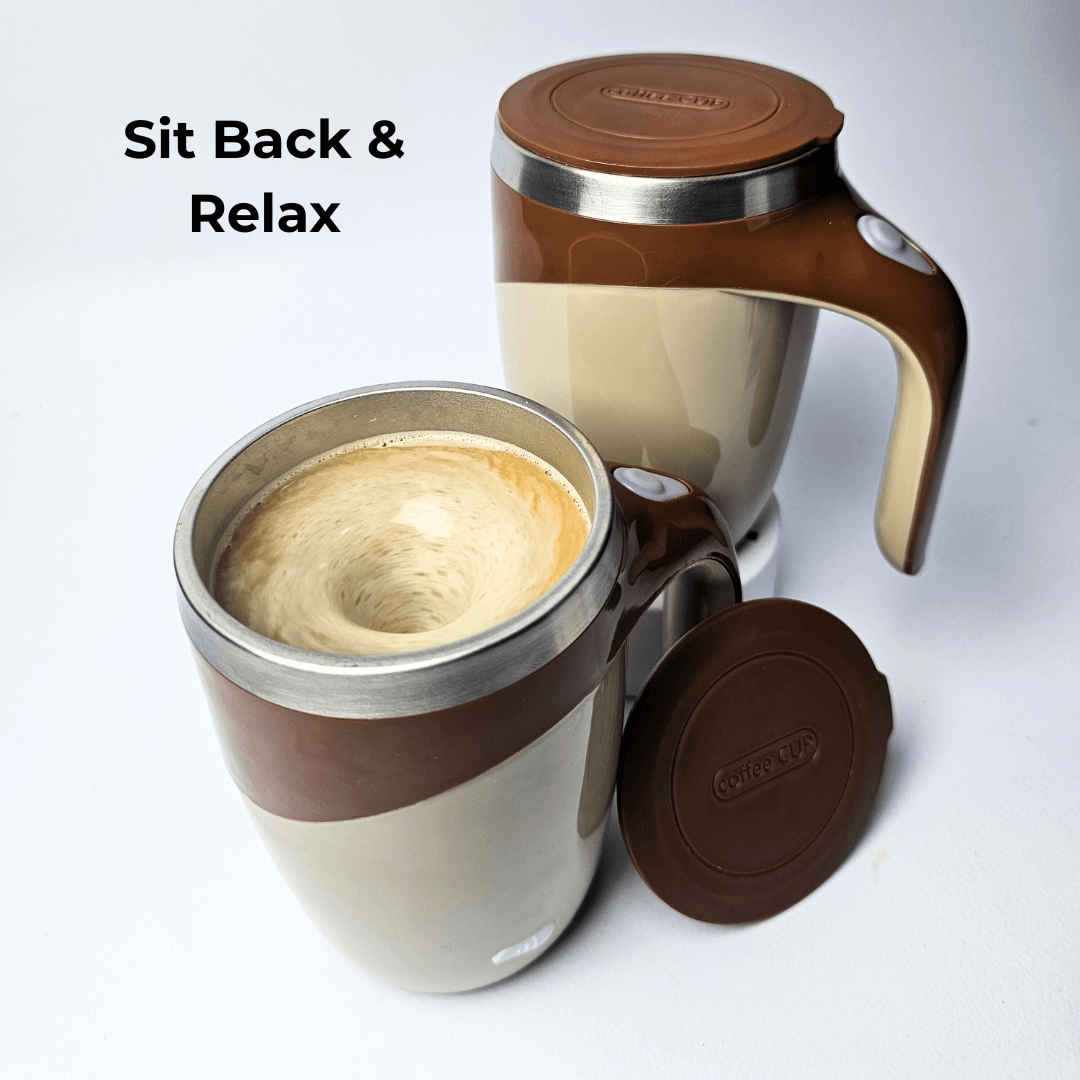 Automatic Magnetised Self-Stirring Mug