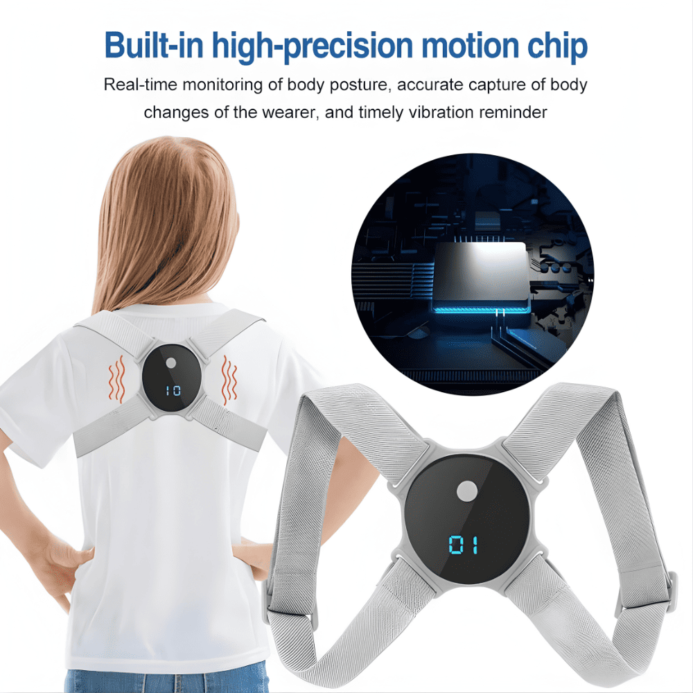 Smart Posture Corrector with Vibration Alerts