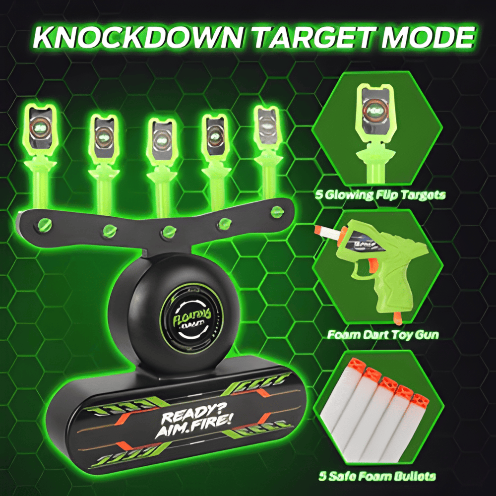 Glow-in-the-Dark Floating Target Shooting Game for Kids