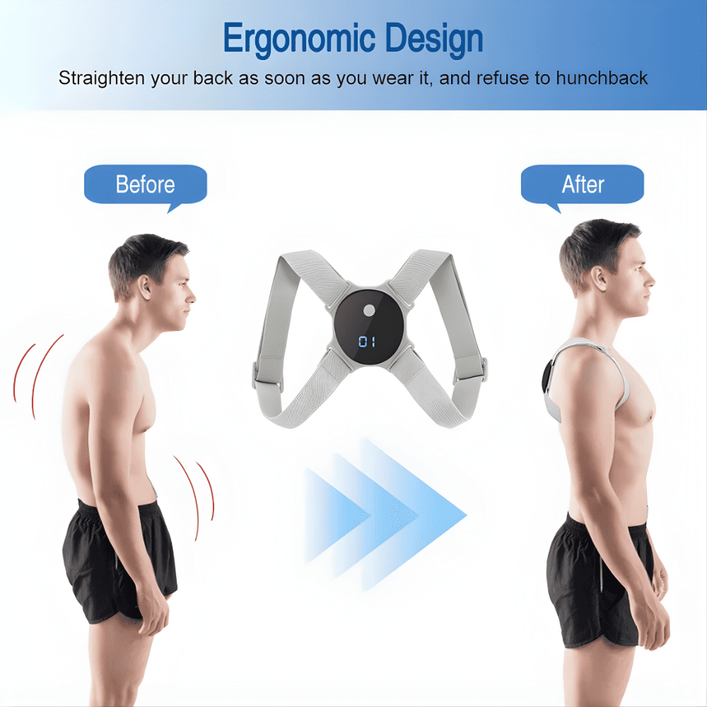 Smart Posture Corrector with Vibration Alerts