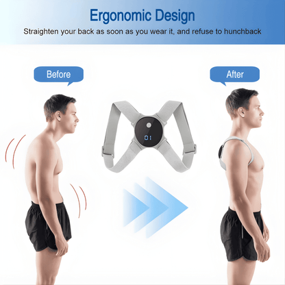 Smart Posture Corrector with Vibration Alerts
