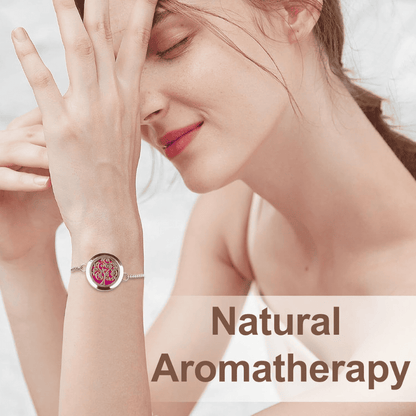 Aromatherapy Scenty Bracelet + 10 free Scent Pads