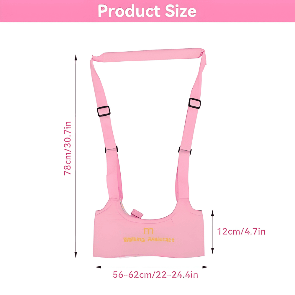 Baby Walking Harness – Helps Babies Walk Safely Without Back Strain