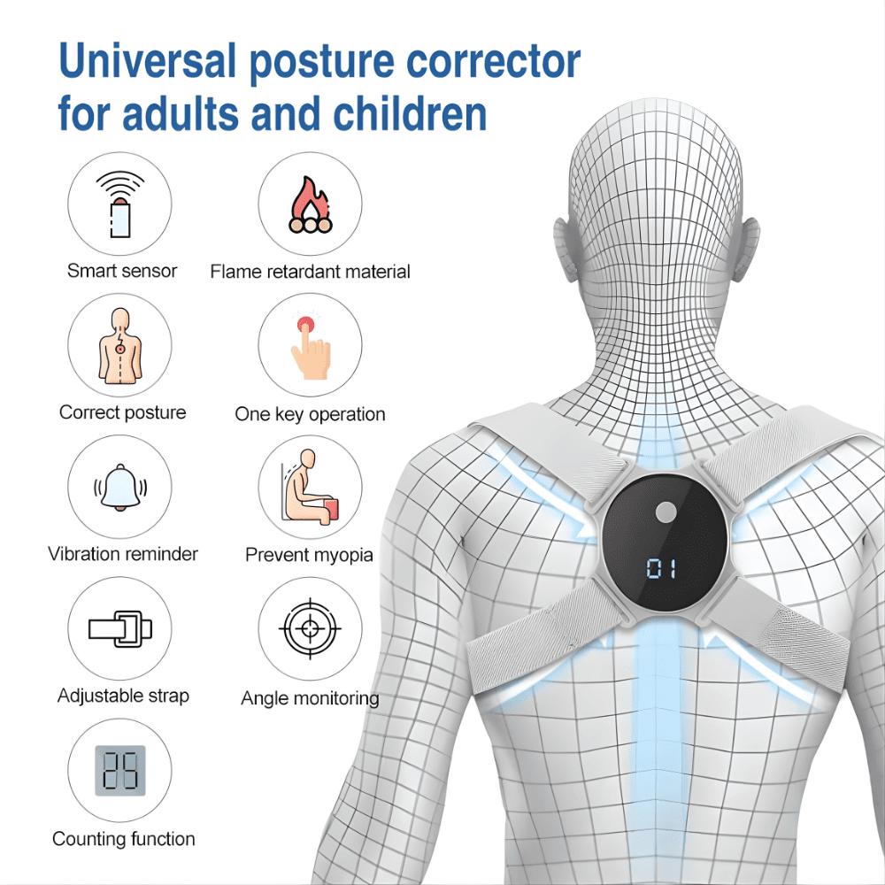 Smart Posture Corrector with Vibration Alerts