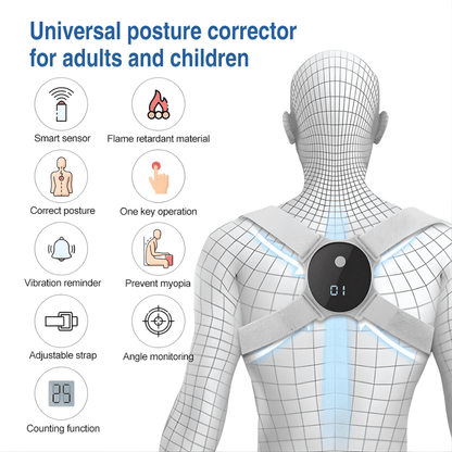 Smart Posture Corrector with Vibration Alerts