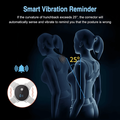 Smart Posture Corrector with Vibration Alerts