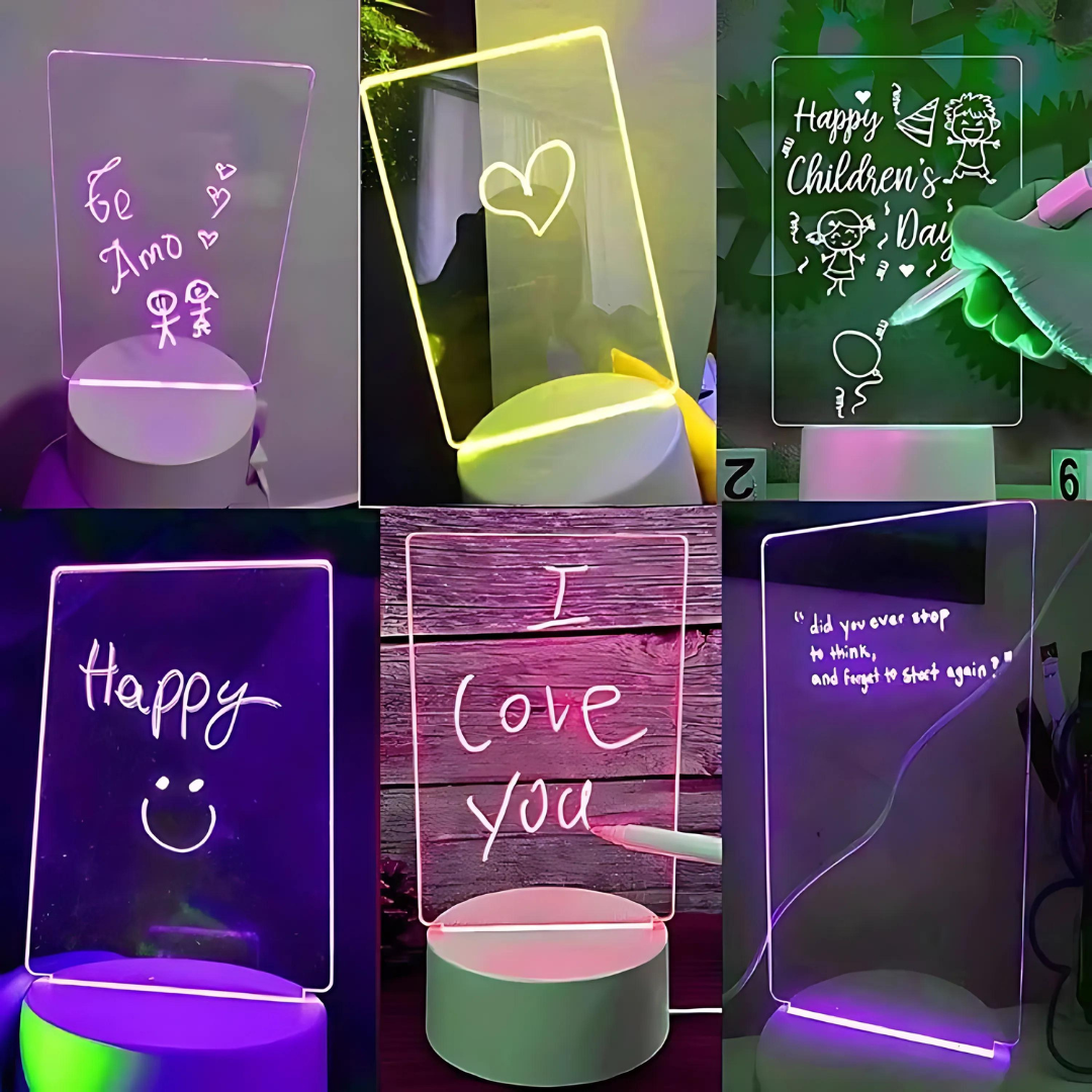 LED Note Board – Brighten Your Reminders!