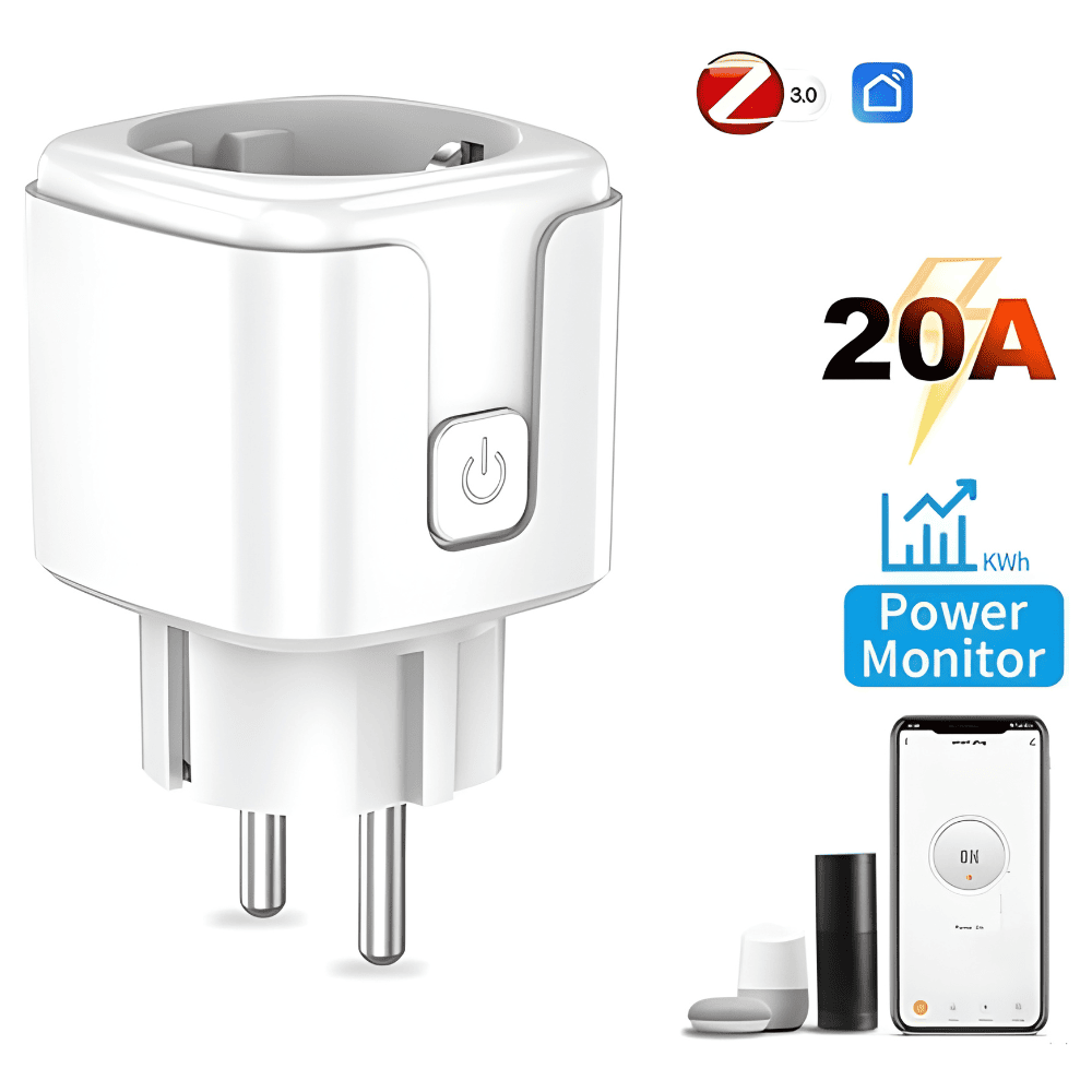 WiFi Smart Plug with Energy Monitoring - Control Any Device from Your Phone
