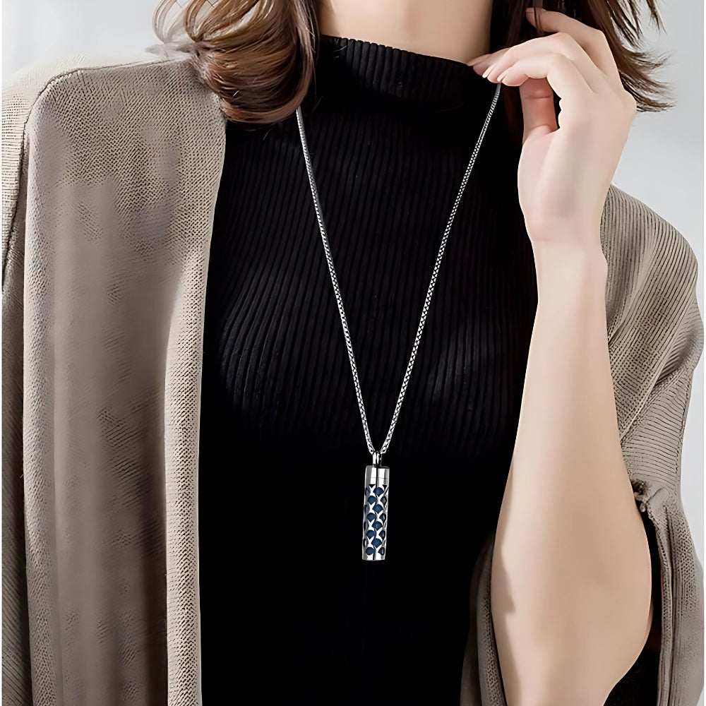 Aromatherapy Scenty Necklace + 10 free Scent Pads