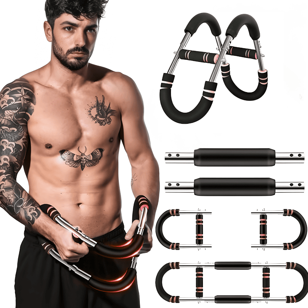 Adjustable Twister Arm Trainer - 12-Level Chest & Upper Body Strength Tool