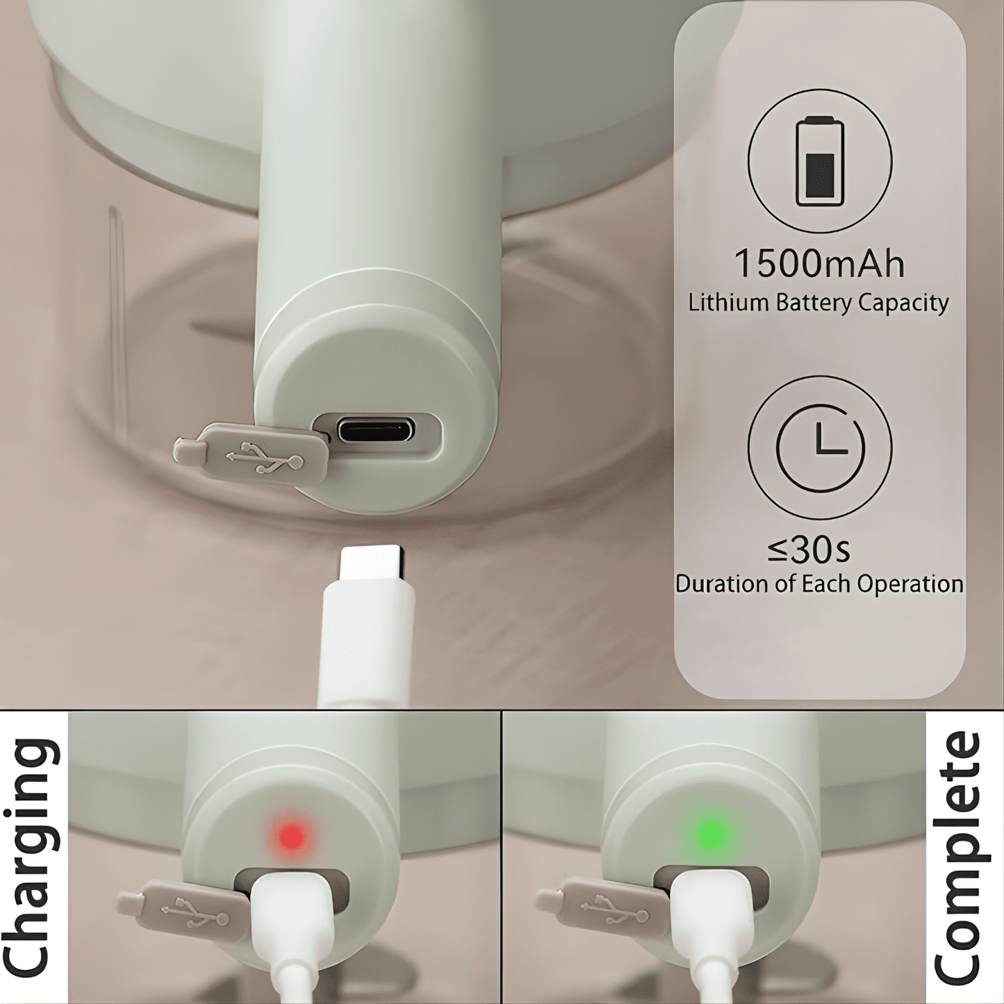 4-in-1 Electric Vegetable Chopper & Food Processor