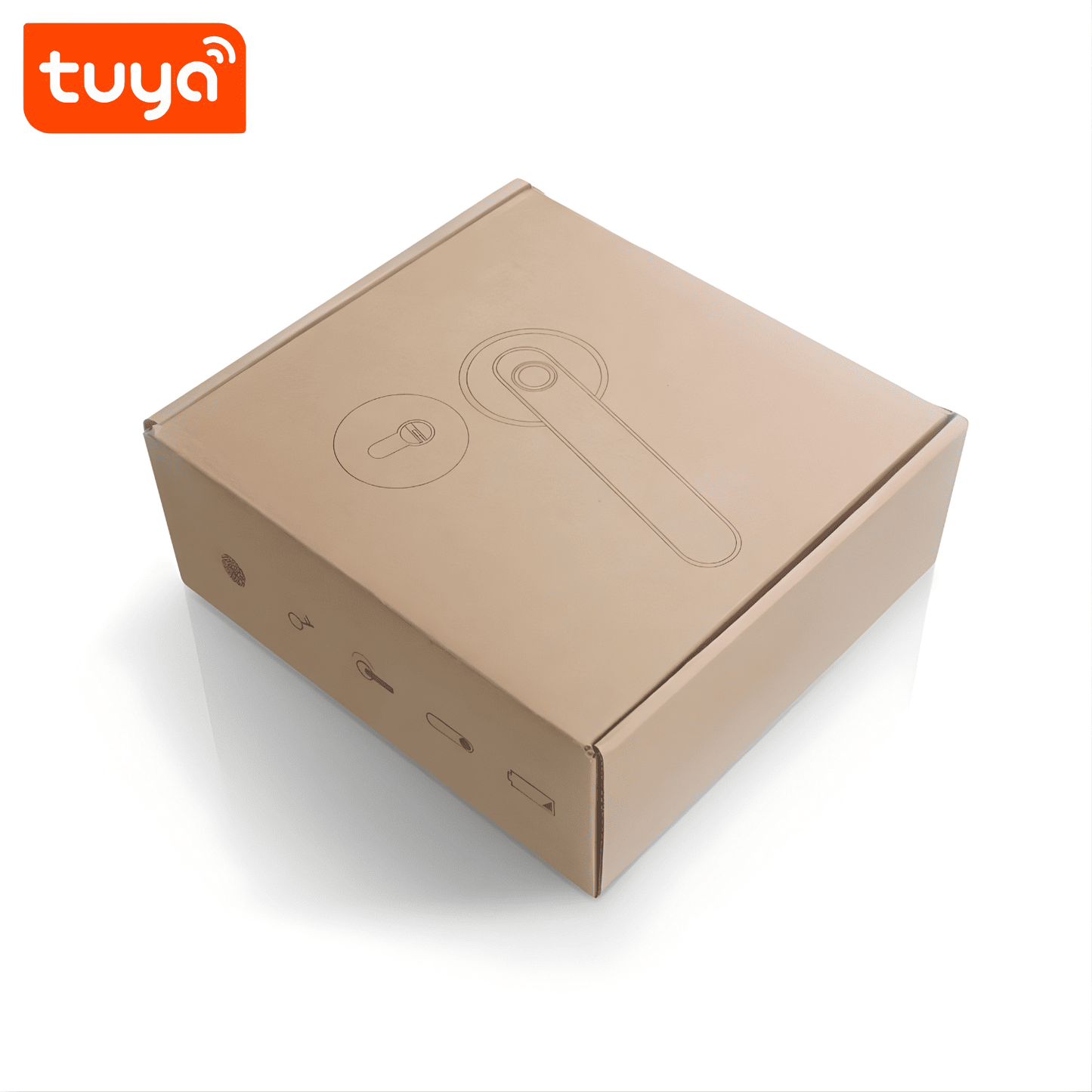 Smart Fingerprint Door Lock with Password & App Control