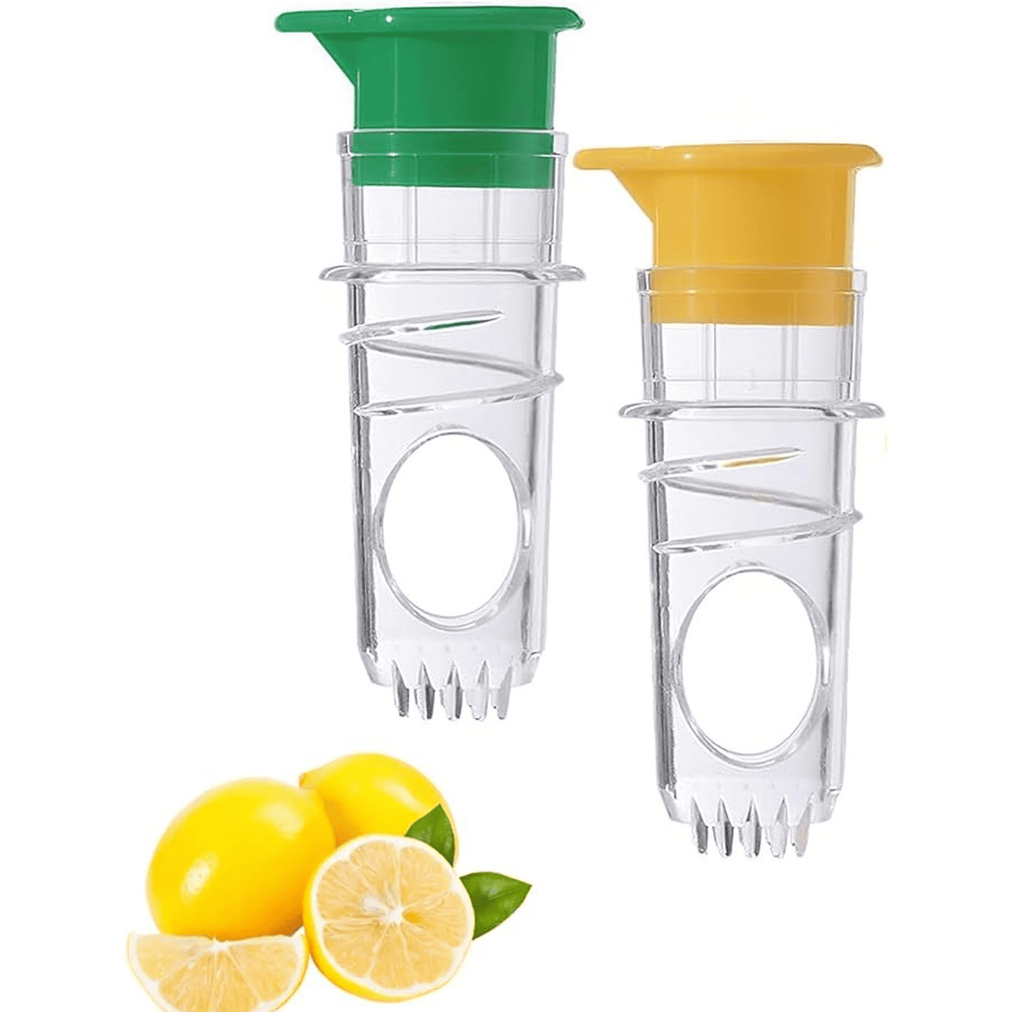 Screw-Top Lemon Squeezer - Portable Citrus Juicer with Filter and Lid