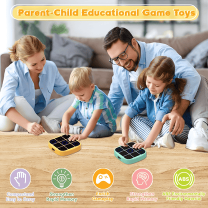 4-in-1 Electronic Tic Tac Toe Handheld Game