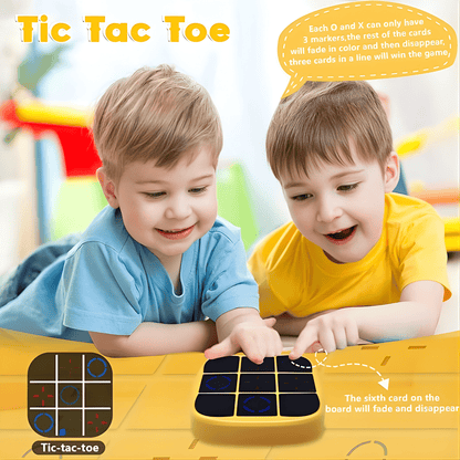 4-in-1 Electronic Tic Tac Toe Handheld Game