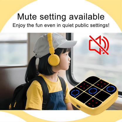 4-in-1 Electronic Tic Tac Toe Handheld Game